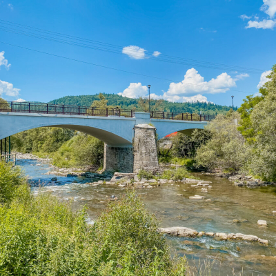 Železobetónový most v Krásne nad Kysucou.